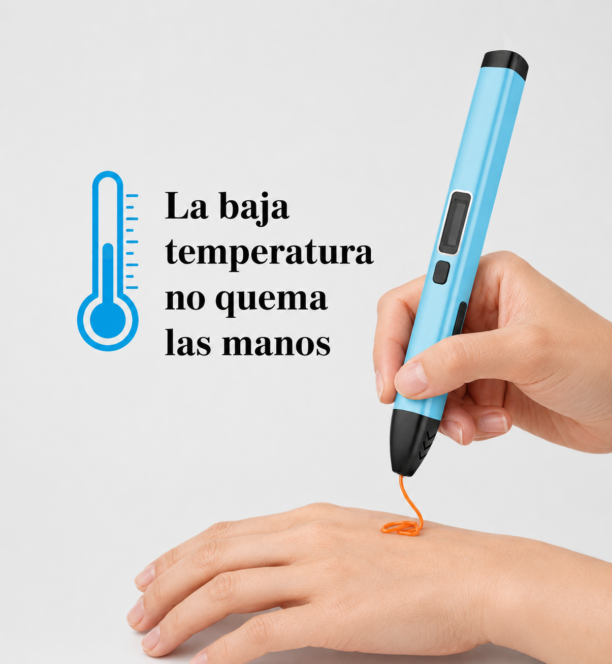 Lápiz 3D Pro Set® – Bolígrafo 3D con Filamentos PCL No Tóxicos y Temperatura Segura